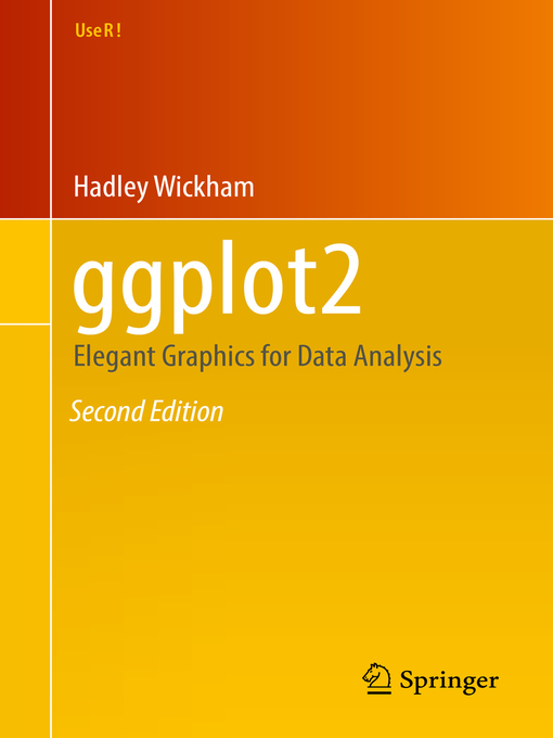 Title details for ggplot2 by Hadley Wickham - Available